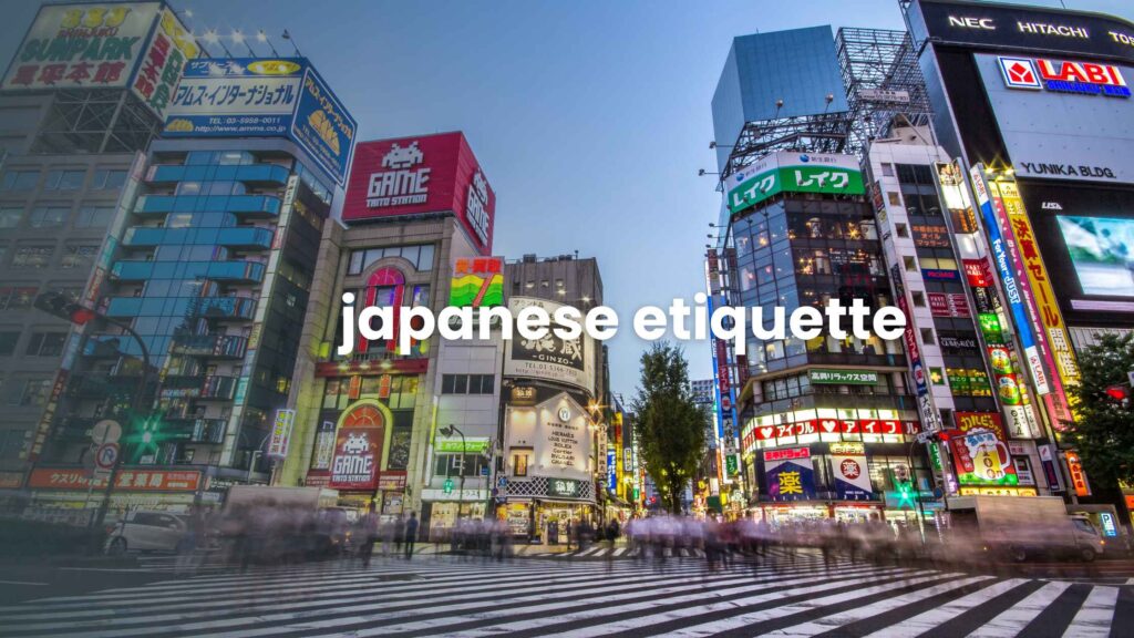 Japanese etiquette